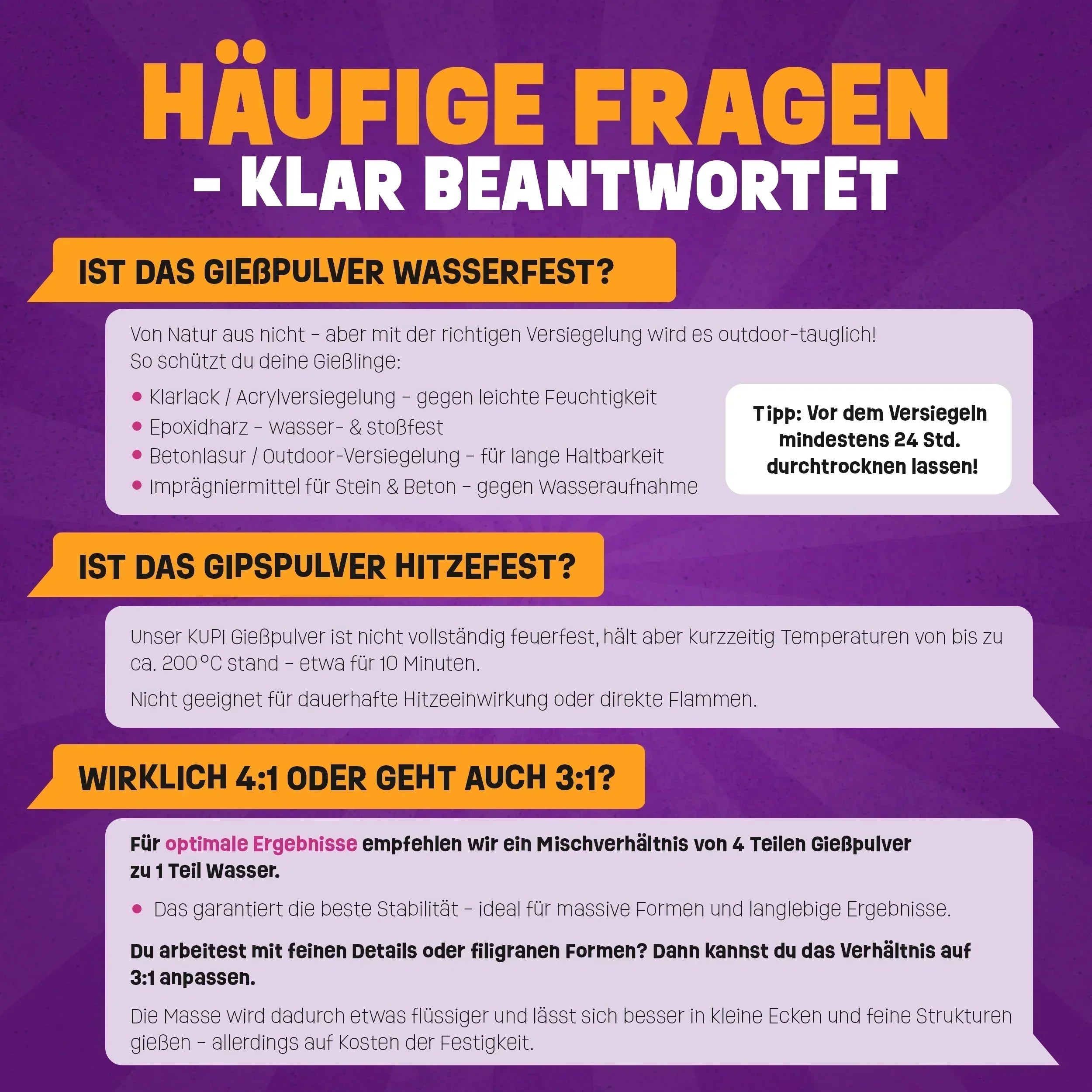 Gießpulver – KUPI KREATIV