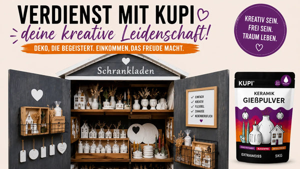 Verdienst mit KUPI – Deine kreative Leidenschaft als Business