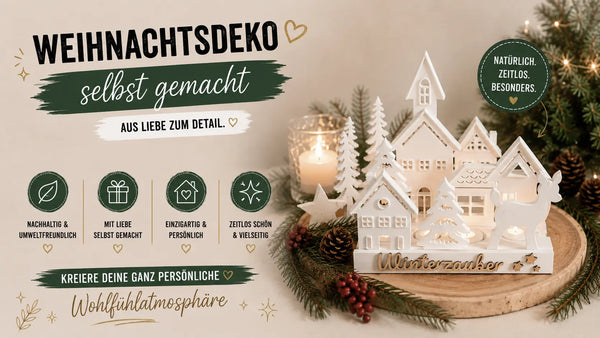 Weihnachtsdeko selbst gemacht – Natürlich. Zeitlos. Besonders.
