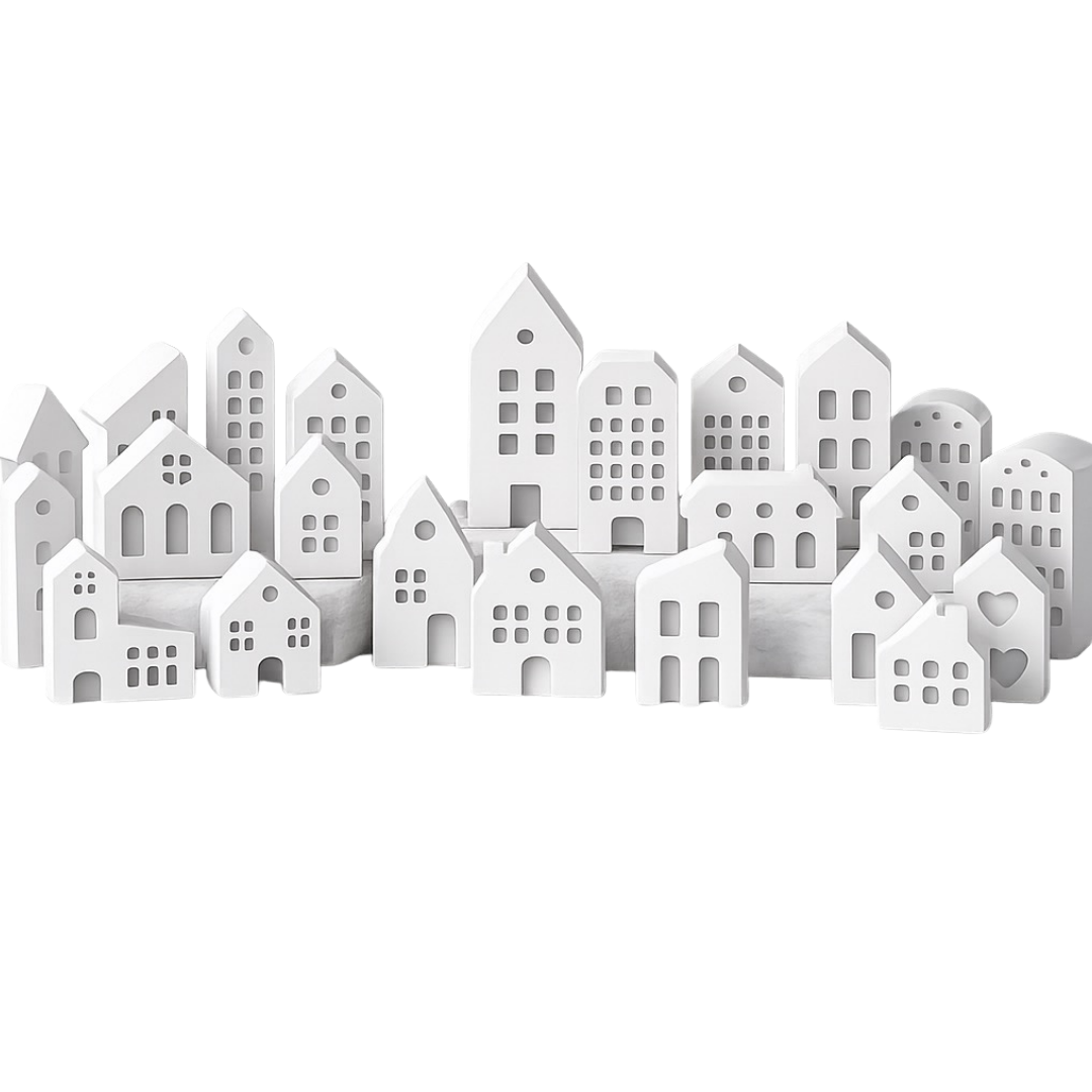 Silikonform Mini-Hausform 2er Set