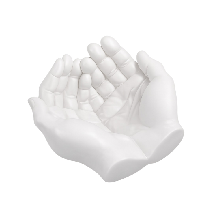 Silikonform Handform
