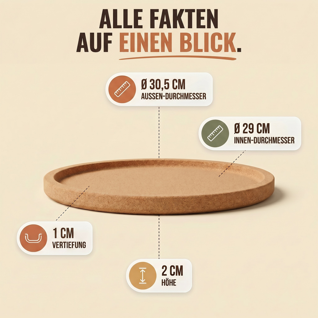 Korununtersetzer XXL 30cm