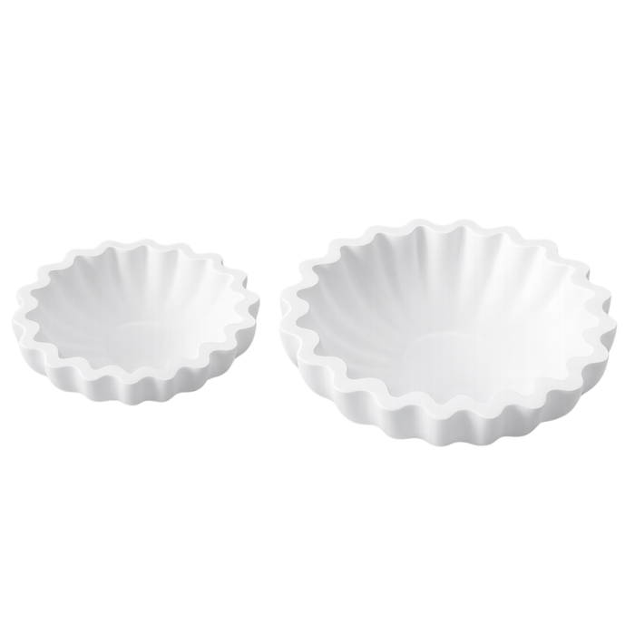 Silikonform Wellenschale 2er Set