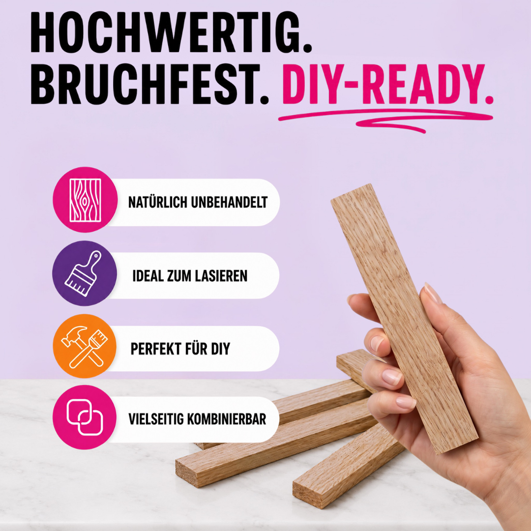 Holzklötzchen 400Stk.