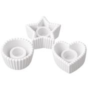 Silikonform Stabkerzenhalter 3er Set