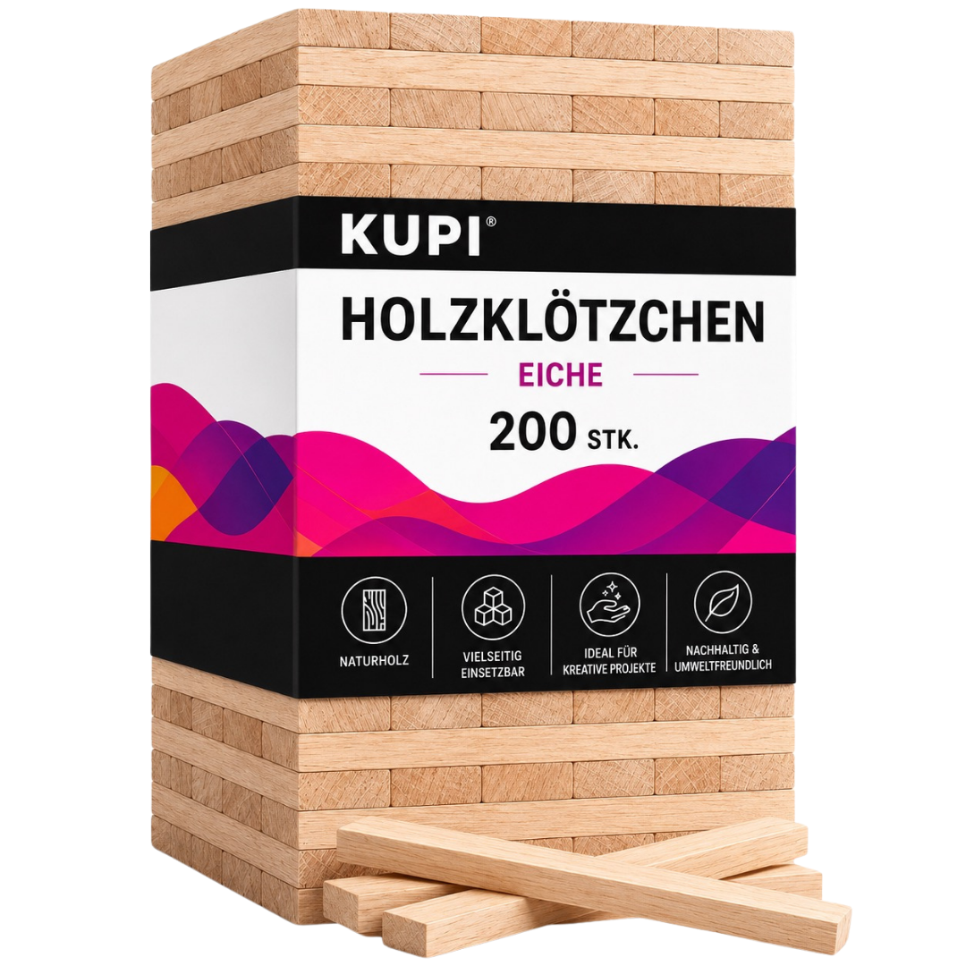Holzklötzchen 400Stk.