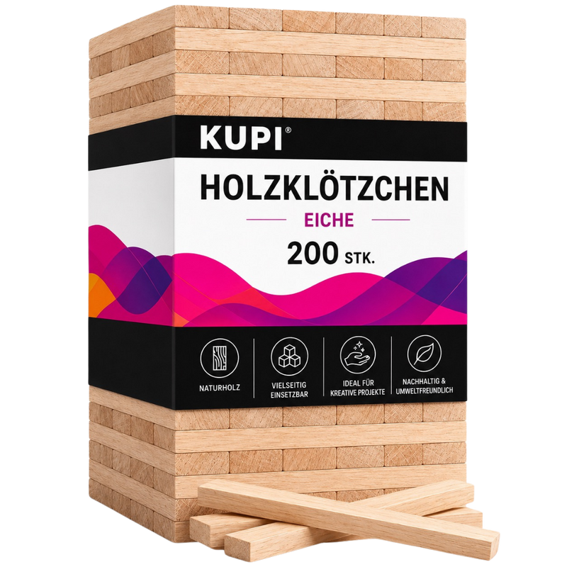 Holzklötzchen